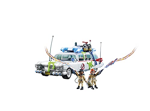 PLAYMOBIL Ghostbusters 9220, Ecto-1 con luci e Suoni, dai 6 Anni