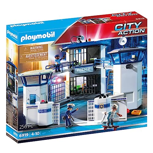Playmobil Stazione di Polizia, Centro di Comando con Prigione - City Action 6872