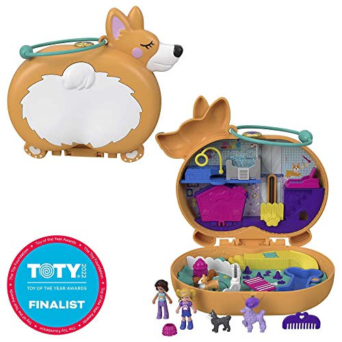 Polly Pocket Cofanetto Coccole Amici a 4 Zampe