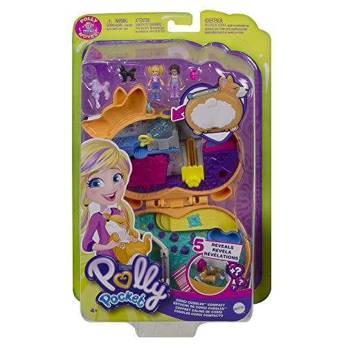 Polly Pocket Cofanetto Coccole Amici a 4 Zampe