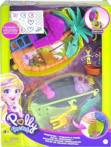 Polly Pocket - Cofanetto Borsetta dei Segreti Ananas