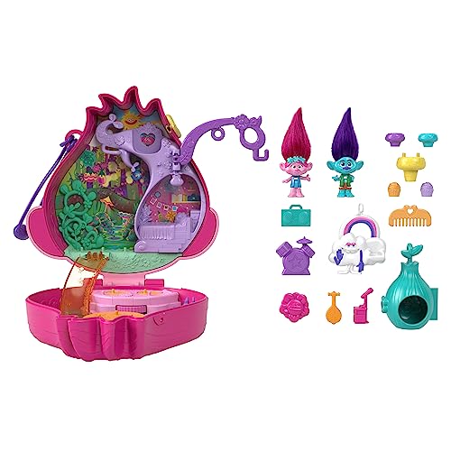 Polly Pocket Trolls - Cofanetto Poppy e Branch