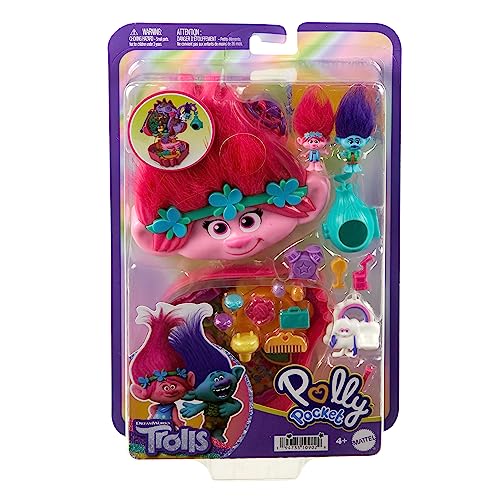 Polly Pocket Trolls - Cofanetto Poppy e Branch