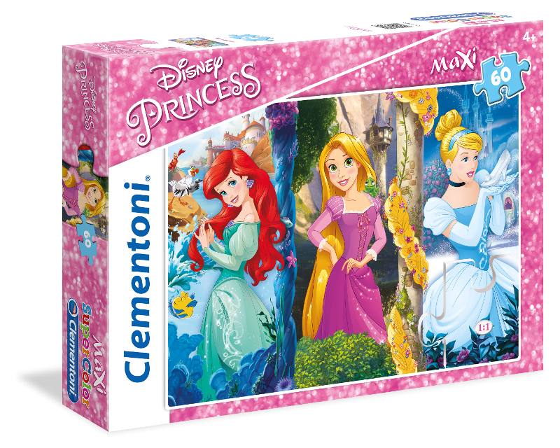 Puzzle Principesse Disney, 60 pezzi Clementoni