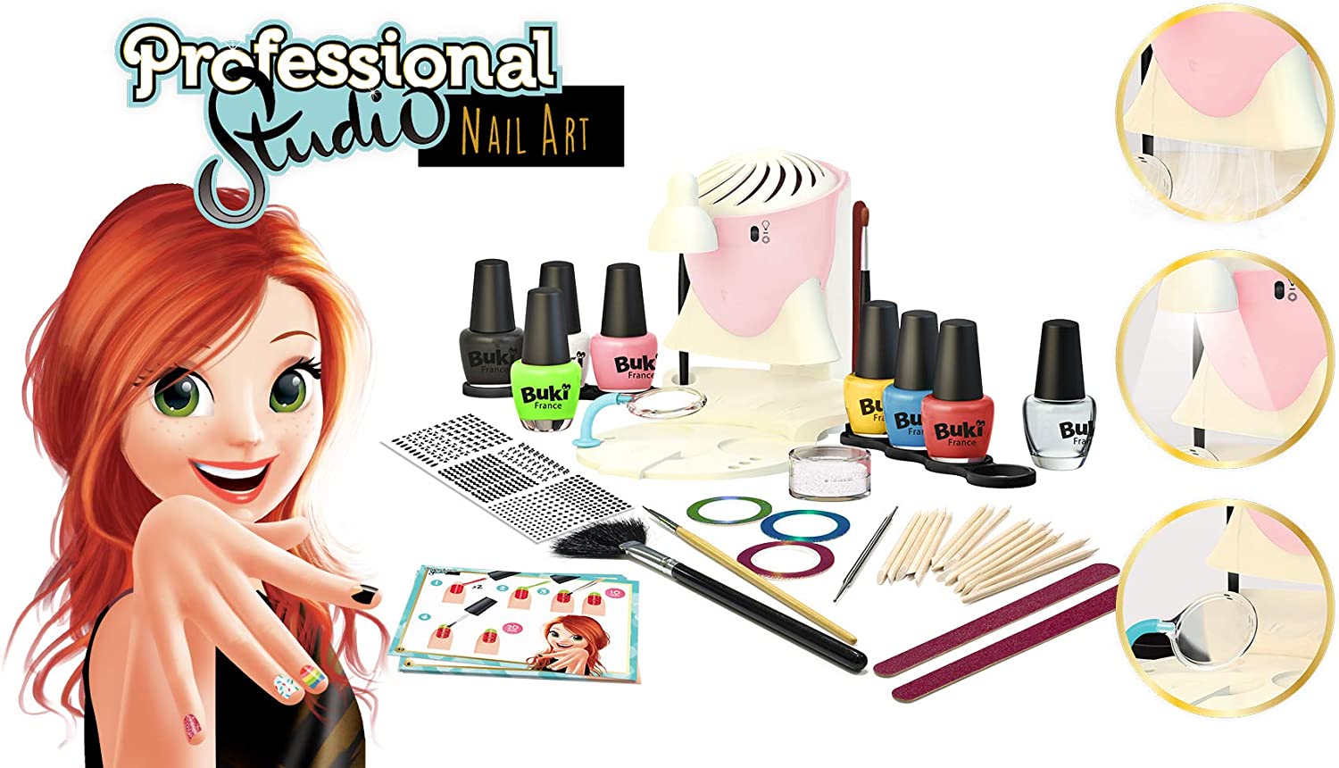 Professional Studio Nail Art - Set per manicure BUKI - immagine 3