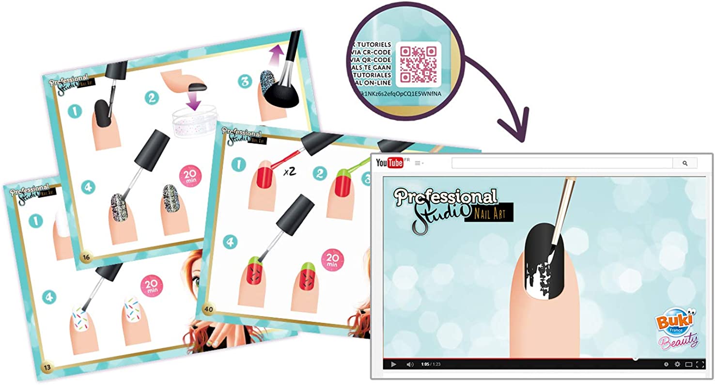 Professional Studio Nail Art - Set per manicure BUKI - immagine 4