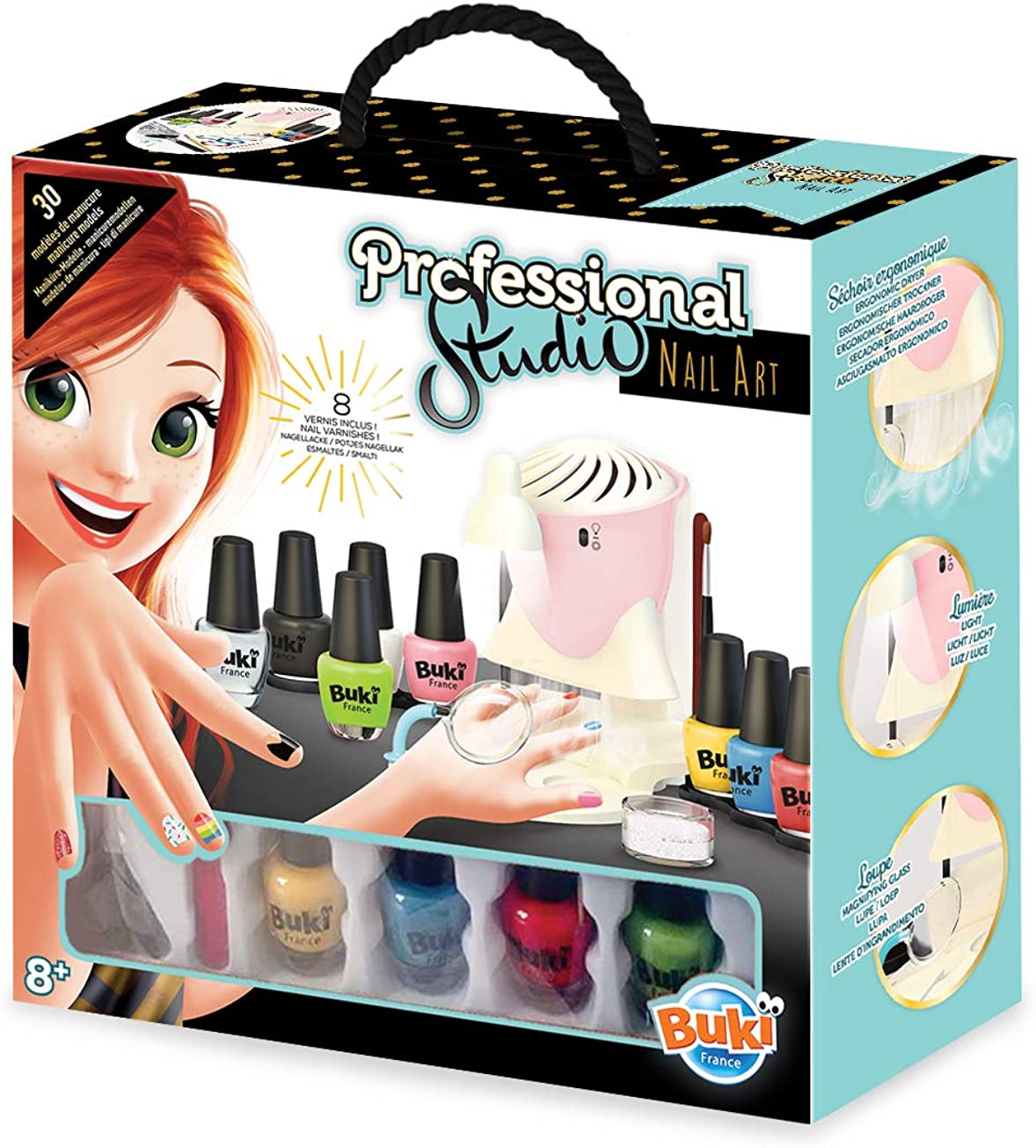 Professional Studio Nail Art - Set per manicure BUKI