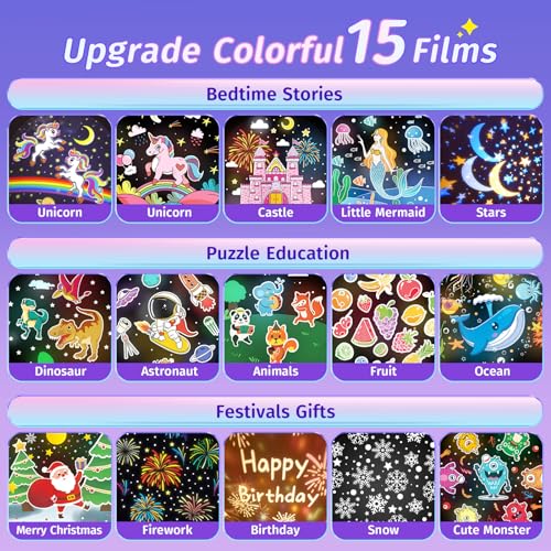 Proiettore di Stelle Soffitto Bambini, connessione Bluetooth e Musica