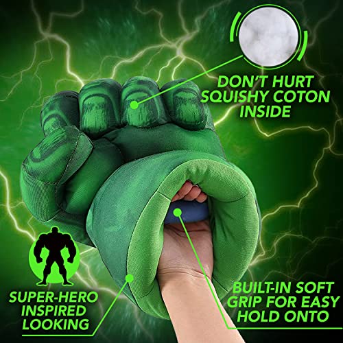 Pugni di Hulk Guanti da Boxe giganti per Bambini - Accessori Costumi e Travestimenti - OriginalCup