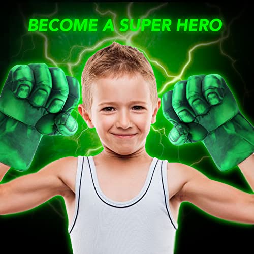 Pugni di Hulk Guanti da Boxe giganti per Bambini - Accessori Costumi e Travestimenti - OriginalCup