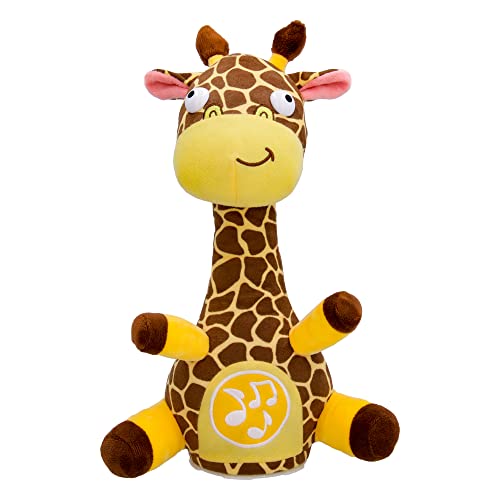 Pupazzo interattivo Georgina La Giraffa, Peluche che Canta, Balla e Risponde ai Suoni, da 2 anni - My Fisrt Club Petz