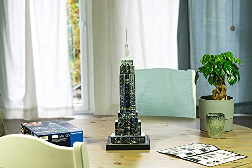Puzzle 3D Empire State Building, edizione speciale notturna con LED - Ravensburger