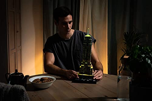 Puzzle 3D Empire State Building, edizione speciale notturna con LED - Ravensburger