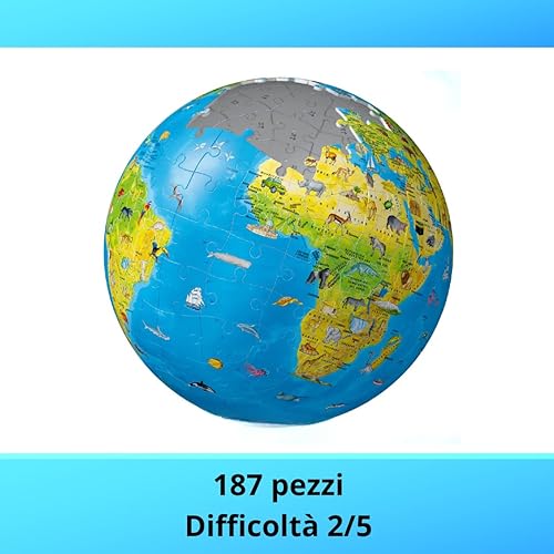 Puzzle 3D Globo, Ravensburger