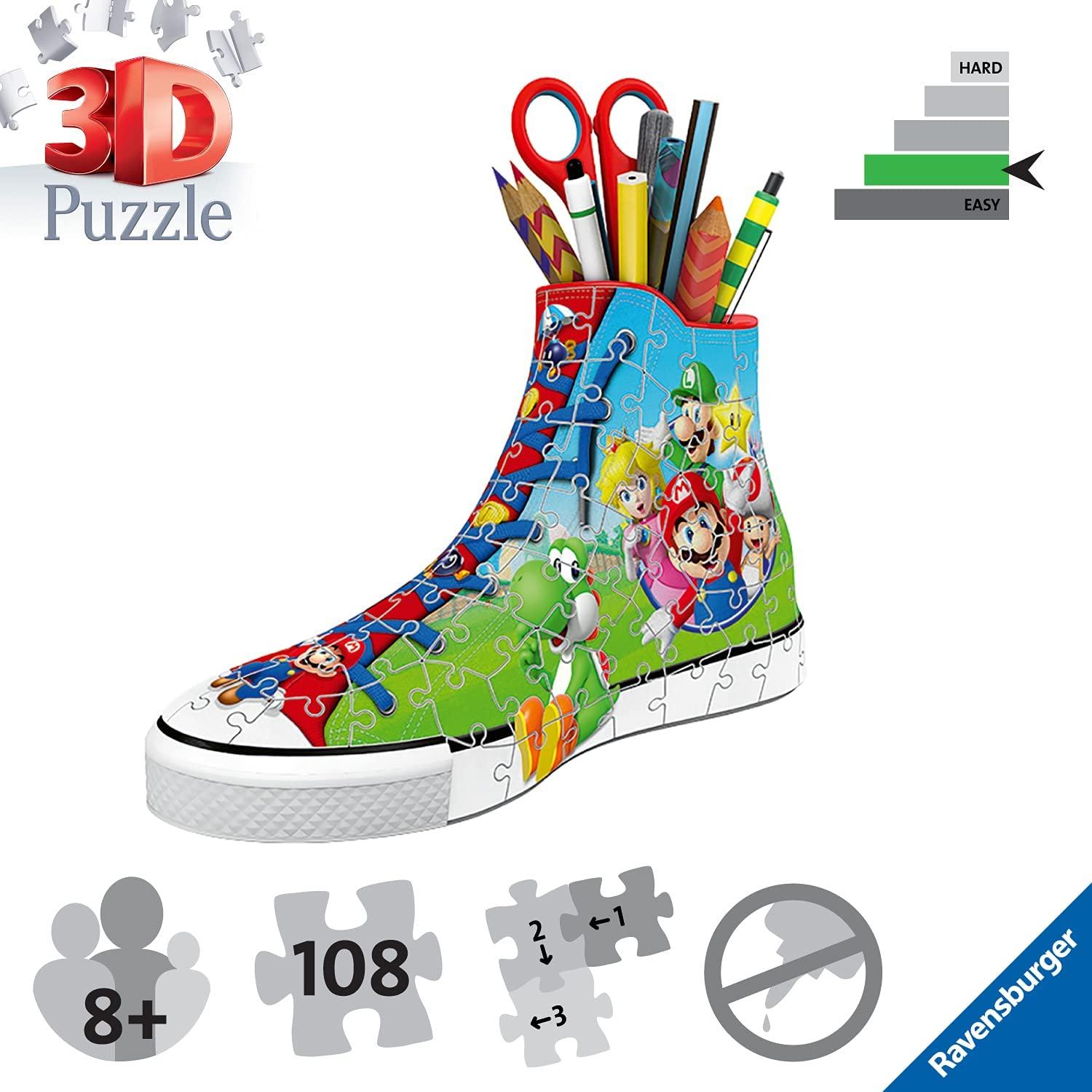 Puzzle 3D Super Mario Sneaker