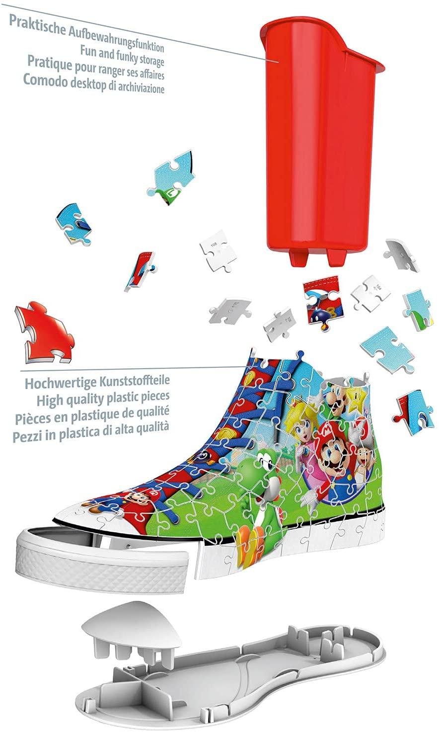 Puzzle 3D Super Mario Sneaker
