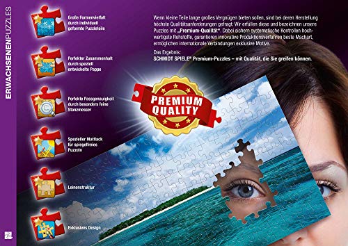 Puzzle la Sirenetta, Thomas Kinkade 1000 pezzi, 69 x 49 cm da 12 anni - Schmidt