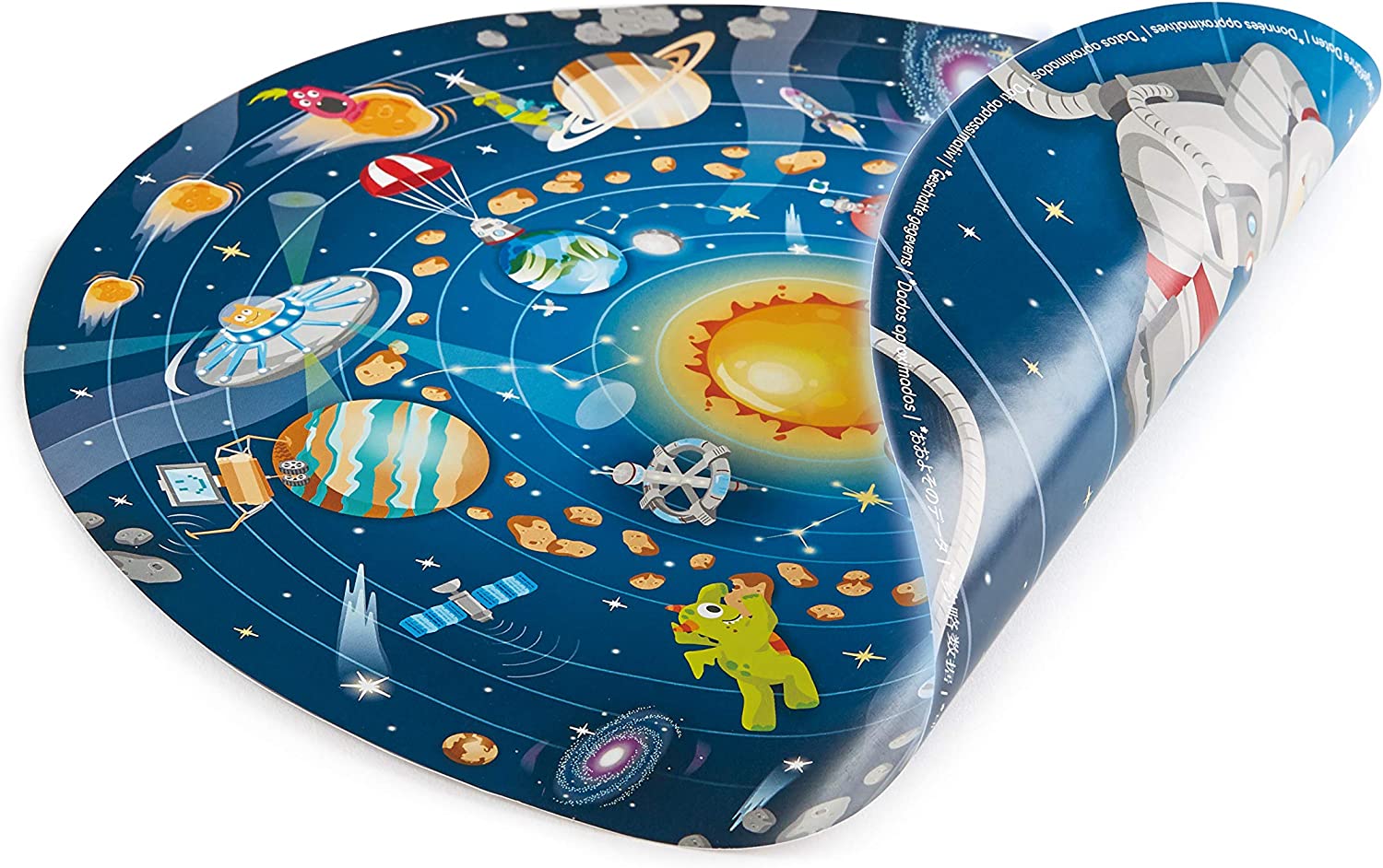 Puzzle Sistema Solare con Led - Hape - immagine 2