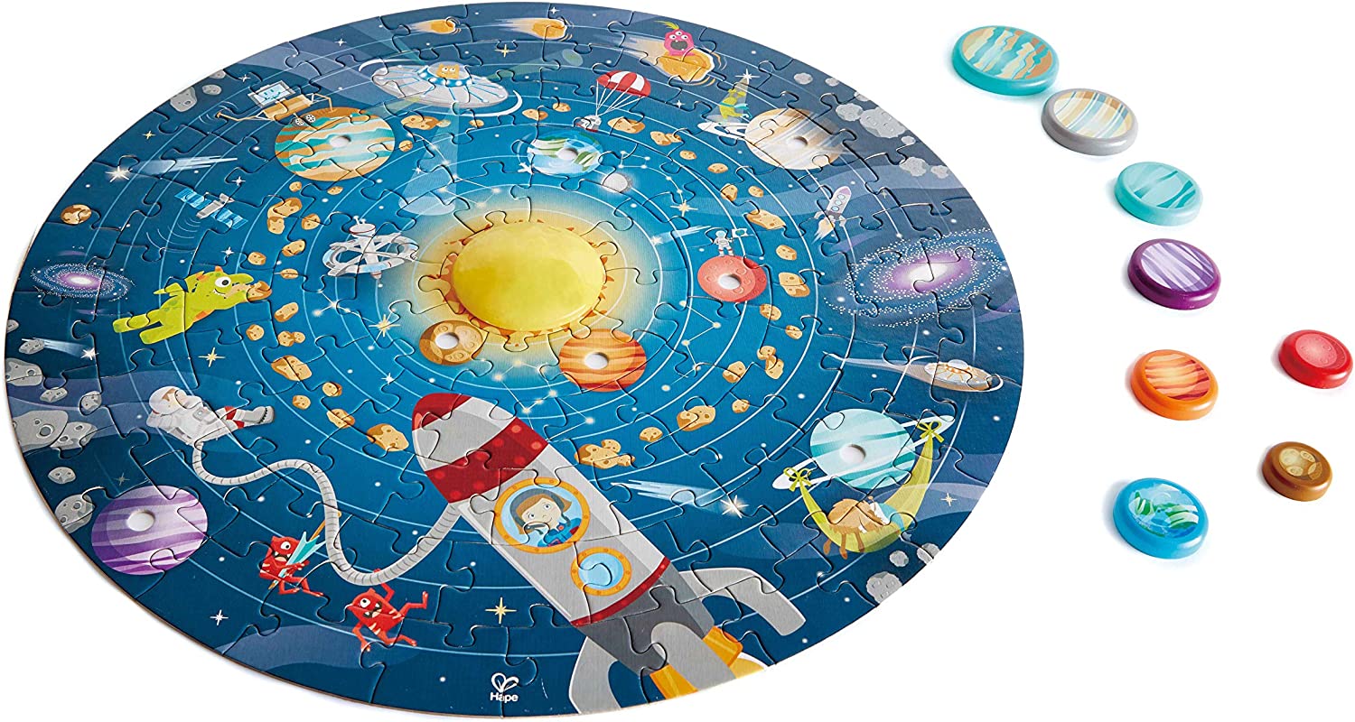 Puzzle Sistema Solare con Led - Hape