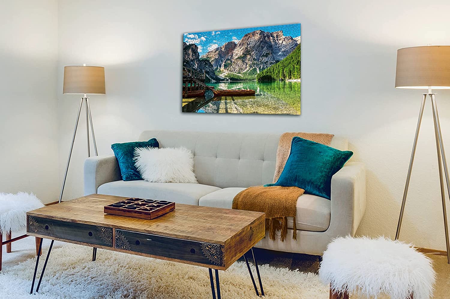 Puzzle Ravensburger 1000 pezzi - Lago Braies