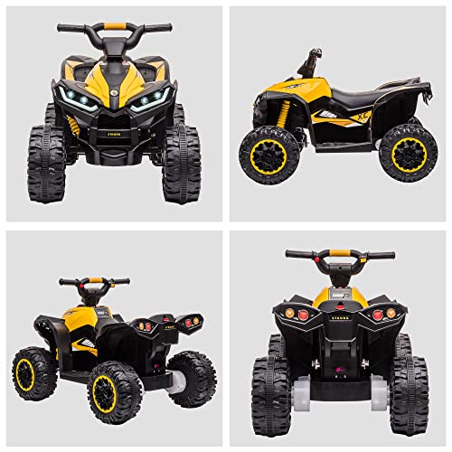 Quad Elettrico per Bambini, doppio motore 12V - Homcom