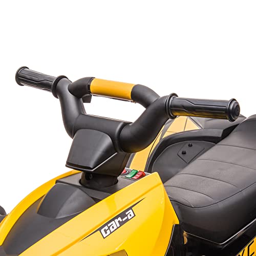 Quad Elettrico per Bambini, doppio motore 12V - Homcom
