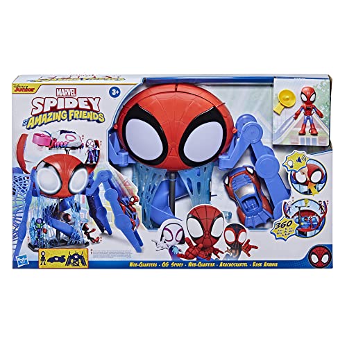 Quartier Generale Spidey, per bambini da 3 anni - Hasbro