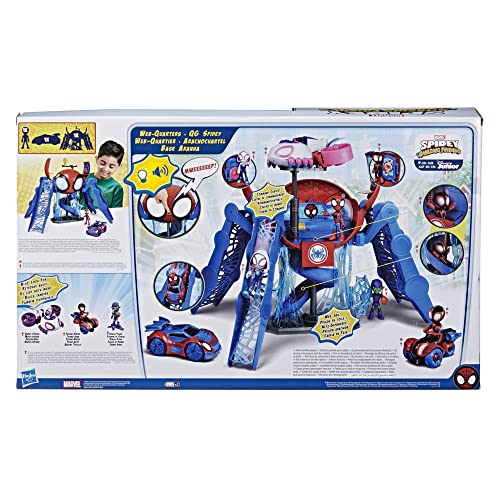 Quartier Generale Spidey, per bambini da 3 anni - Hasbro