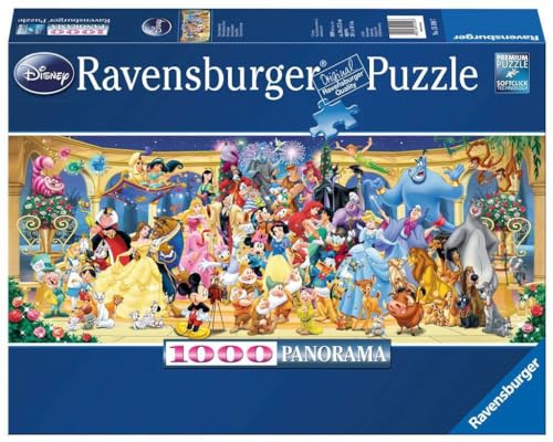 Puzzle Panorama Disney, 1000 pezzi, Idea regalo per Adulti e Ragazzi - Ravensburger