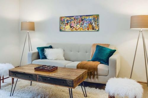 Puzzle Panorama Disney, 1000 pezzi, Idea regalo per Adulti e Ragazzi - Ravensburger