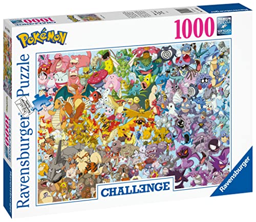 Puzzle Pokémon da 1000 Pezzi, 70x50 cm - Ravensburger