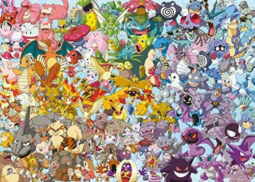 Puzzle Pokémon da 1000 Pezzi, 70x50 cm - Ravensburger