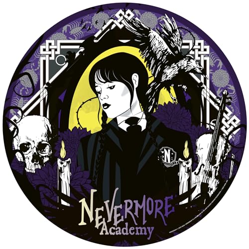 Puzzle Rotondo Mercoledì Addams, 500 Pezzi - Ravensburger