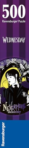 Puzzle Rotondo Mercoledì Addams, 500 Pezzi - Ravensburger