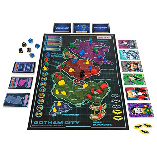 Risiko! Batman DC, Gioco di Strategia da Tavolo, Editrice Giochi