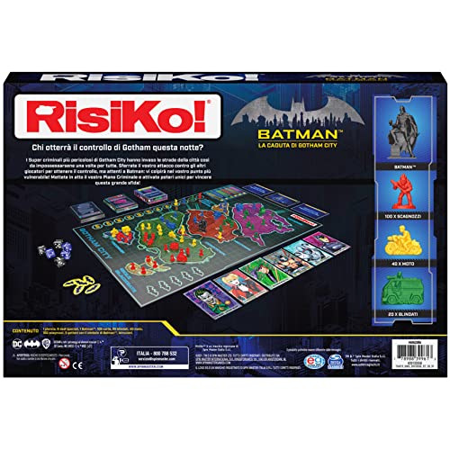Risiko! Batman DC, Gioco di Strategia da Tavolo, Editrice Giochi