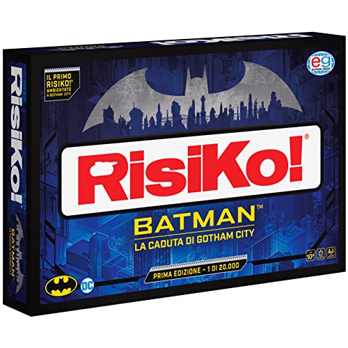 Risiko! Batman DC, Gioco di Strategia da Tavolo, Editrice Giochi
