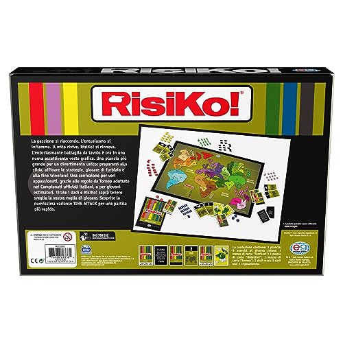 RISIKO Originale - Un Classico Gioco da Tavolo per Divertirsi in Compagnia - Editrice Giochi