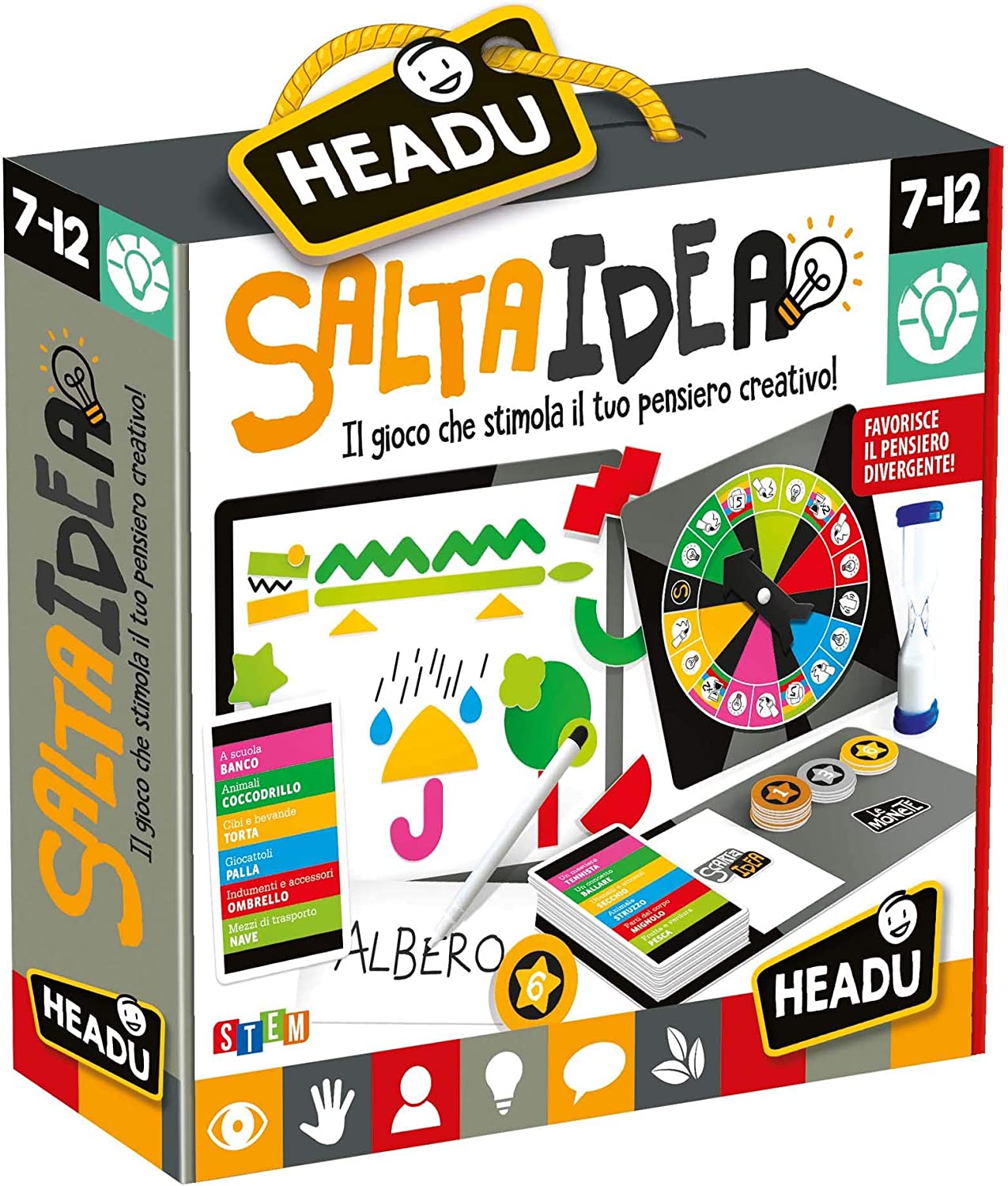 Saltaidea Pensiero Creativo - Gioco Educativo Headu