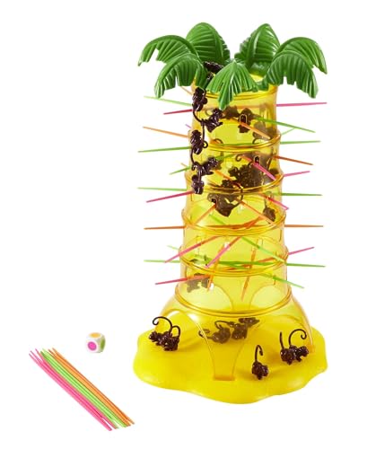 Salva le Scimmie, gioco in scatola per tutta la famiglia da 5 anni - Mattel Games