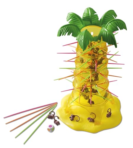 Salva le Scimmie, gioco in scatola per tutta la famiglia da 5 anni - Mattel Games