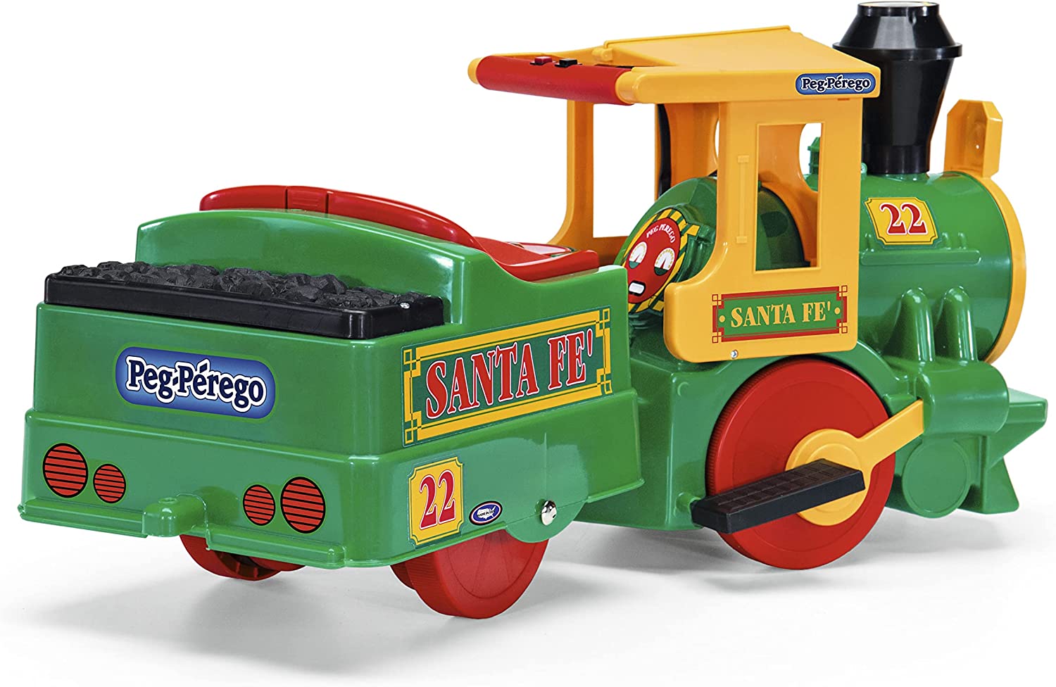 Trenino elettrico cavalcabile Santa Fe - Peg Perego