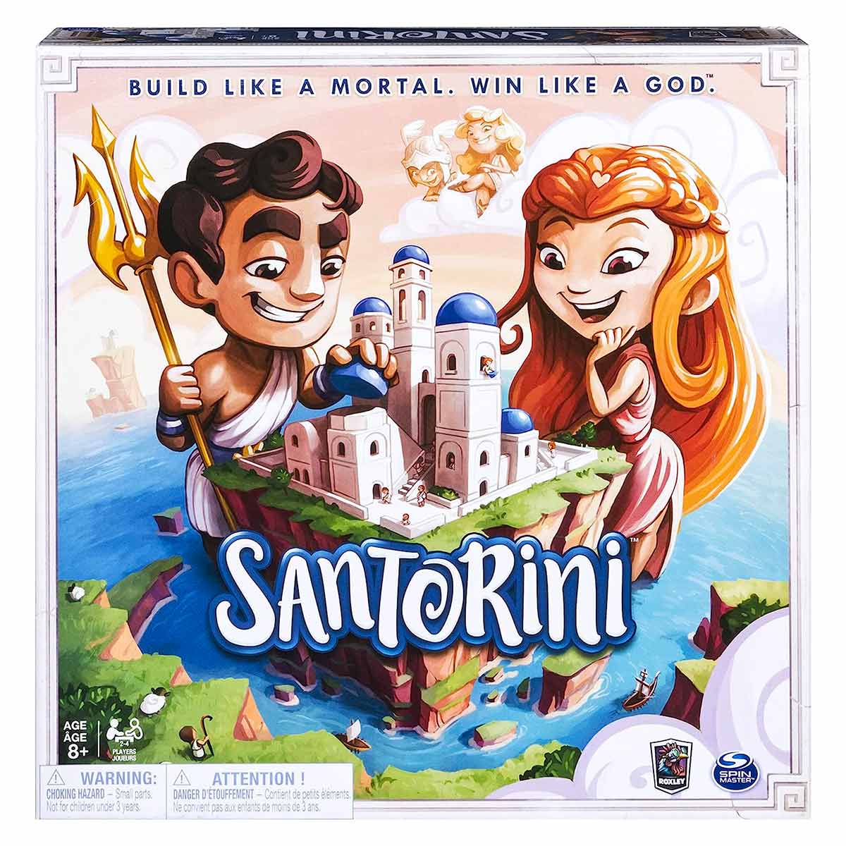 Santorini - Gioco da tavolo di strategia - Spin Master