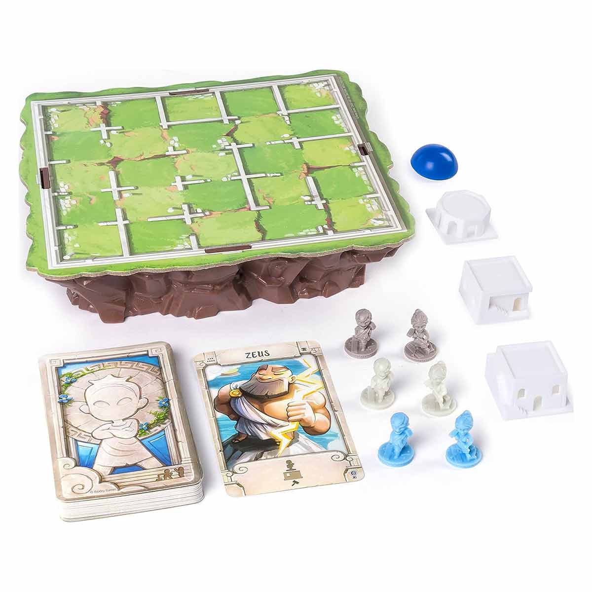 Gioco da tavolo Santorini - contenuto della confezione