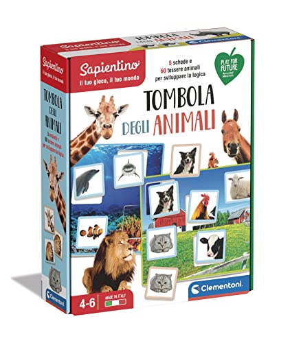 Sapientino Tombola degli Animali, gioco educativo da 5 anni - Clementoni