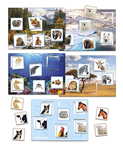 Sapientino Tombola degli Animali, gioco educativo da 5 anni - Clementoni