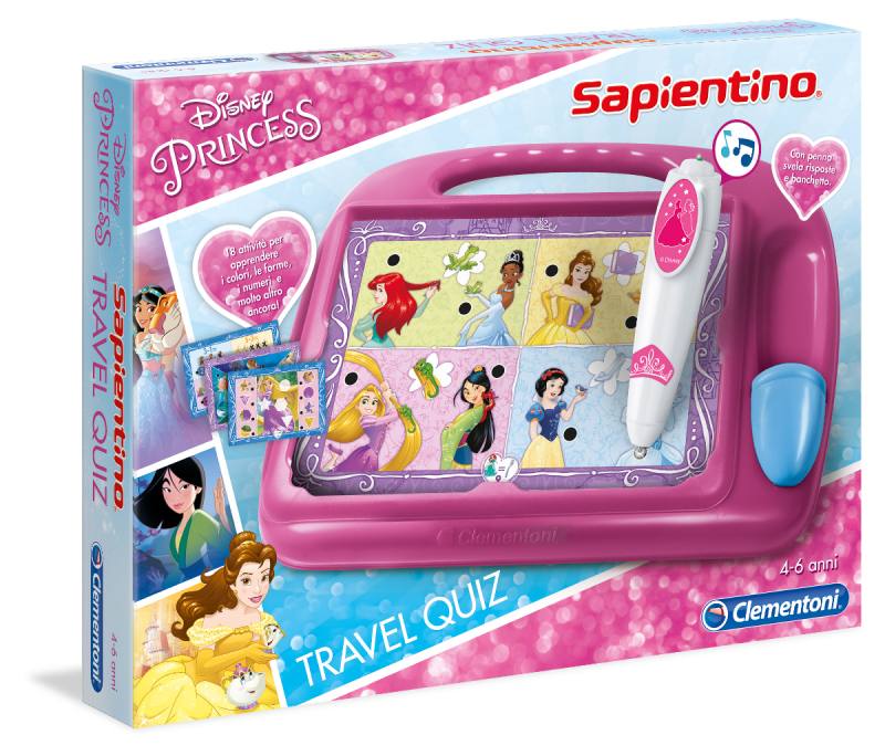 Sapientino Travel Quiz Principesse Disney - Clementoni
