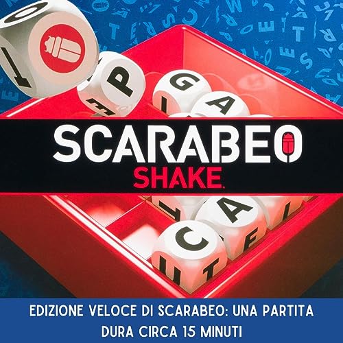 Scarabeo Shake, Gioco da Tavolo - Editrice Giochi