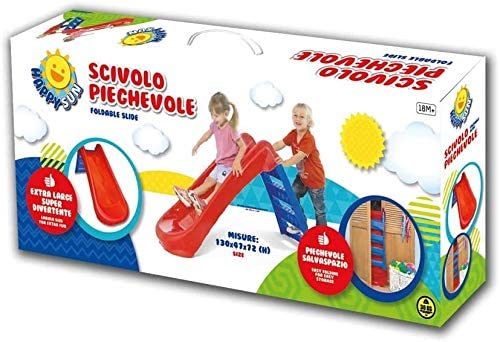 Scivolo per bambini da 1 a 4 anni, pieghevole, max 30kg - Sport One
