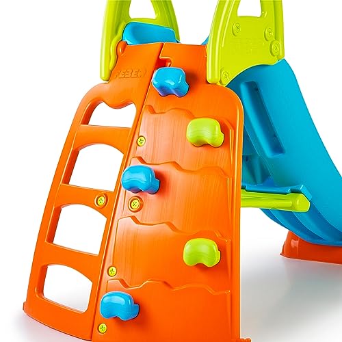 Scivolo Bambini con Parete per Arrampicata - Feber